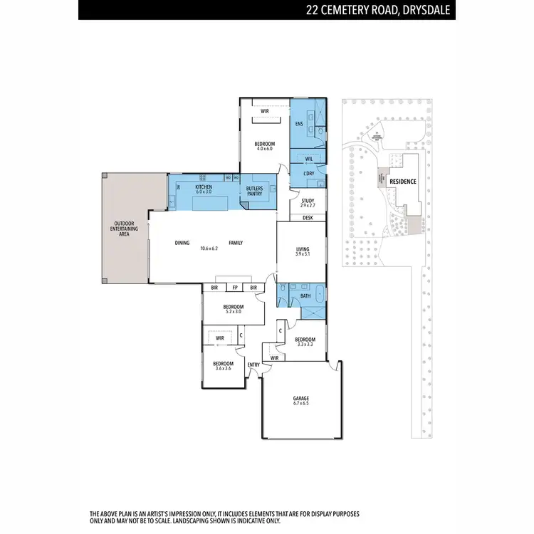 Floorplan of Homely house listing, 22 Cemetery Road, Drysdale VIC 3222