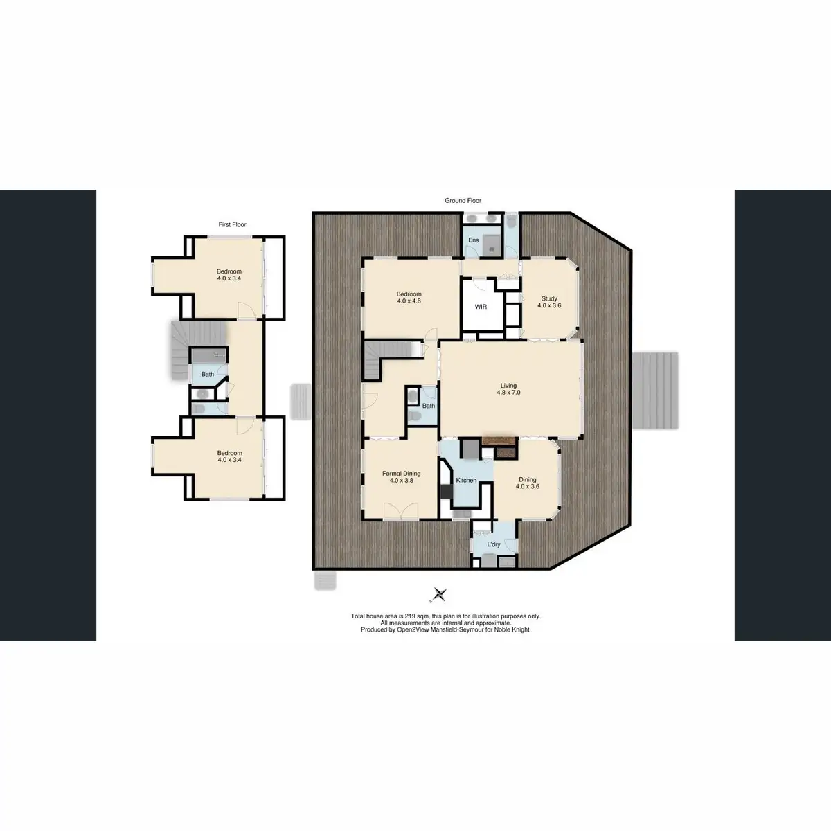 Floorplan of Homely rural property listing, 1015 Old Tolmie Road, Barwite VIC 3722