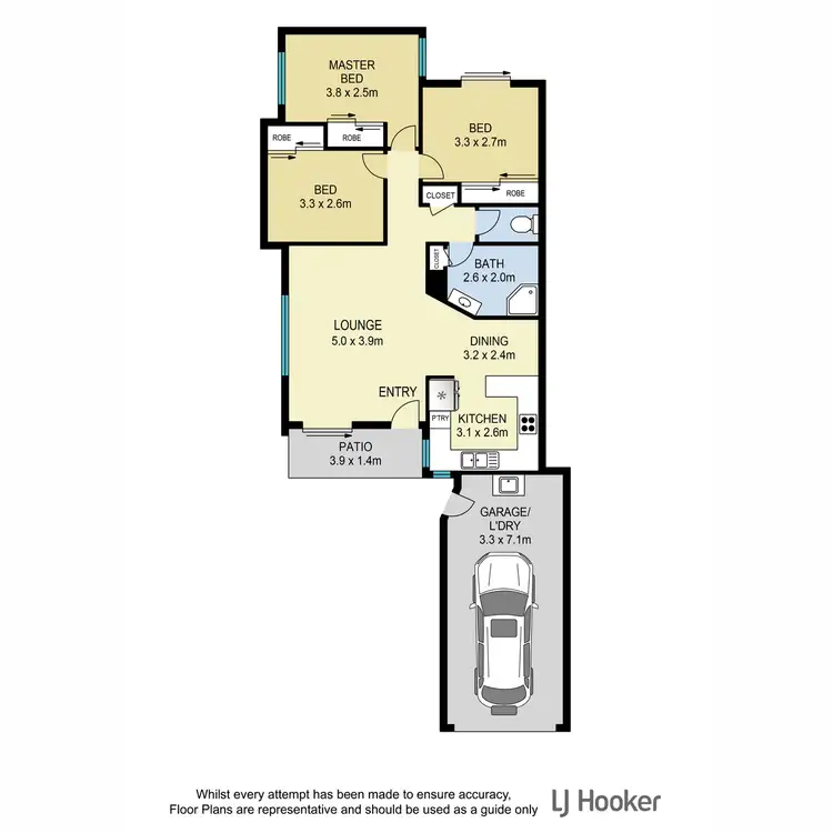Floorplan of Homely villa listing, 27/4 Nye Street, Chermside QLD 4032