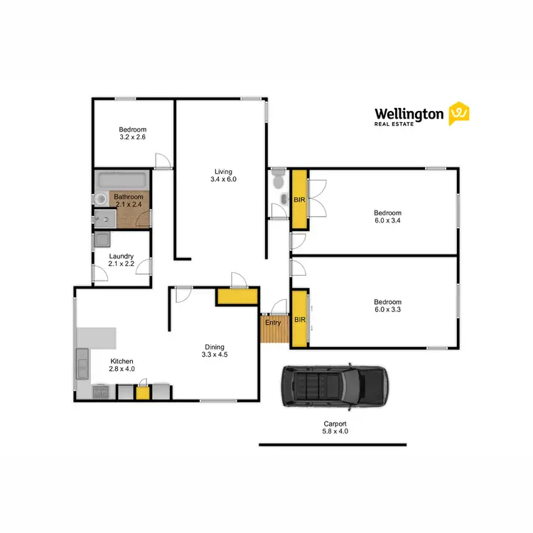 Floorplan of Homely house listing, 2 Landy Street, Maffra VIC 3860