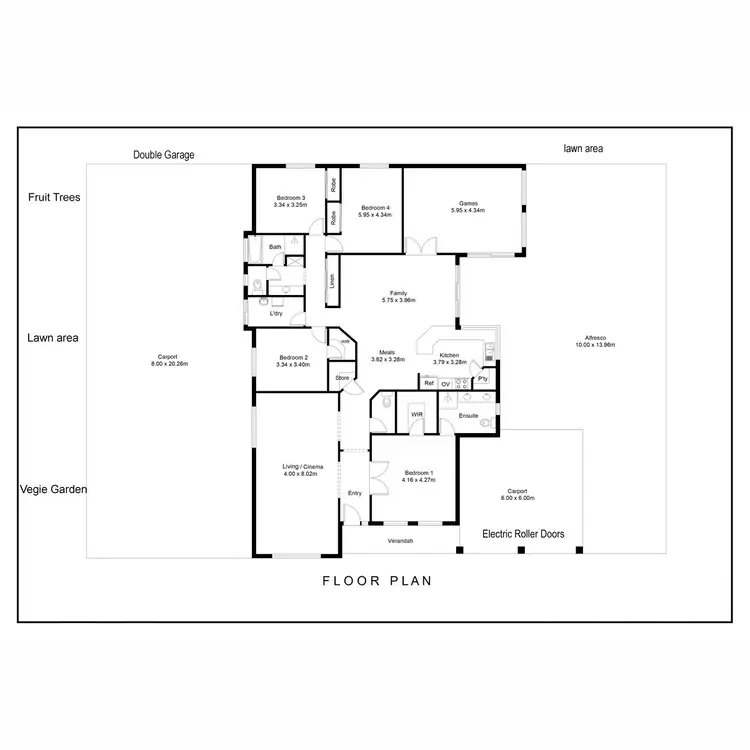 Floorplan of Homely house listing, 36 Wastell Street, Stirling North SA 5710