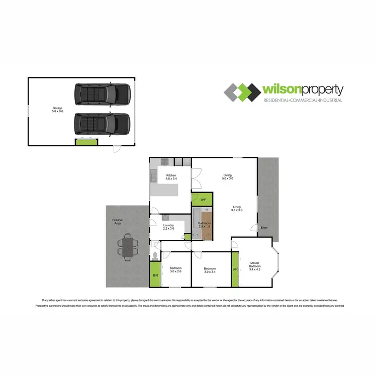 Floorplan of Homely house listing, 5 Steele Court, Traralgon VIC 3844