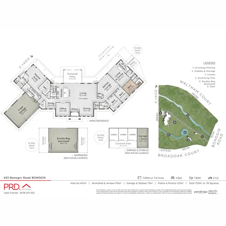 Floorplan of Homely house listing, 653 Bonogin Road, Bonogin QLD 4213