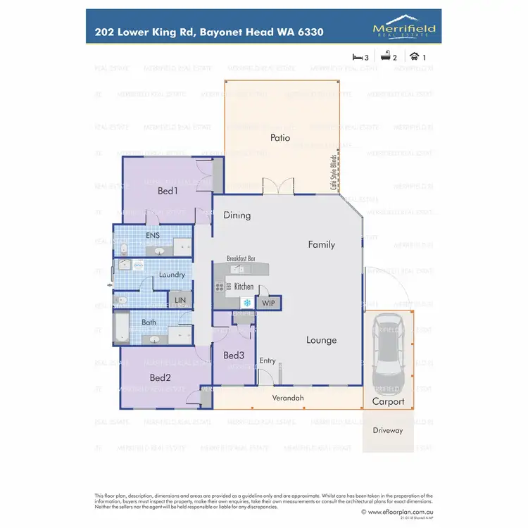 Floorplan of Homely house listing, 202 Lower King Road, Bayonet Head WA 6330