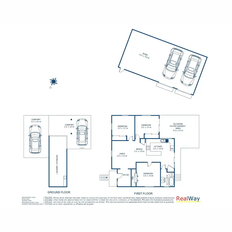 Floorplan of Homely house listing, 23 Leahy Drive, Kingsthorpe QLD 4400