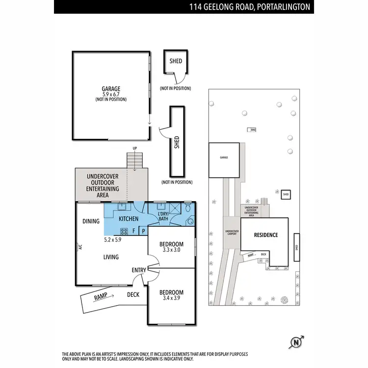 Floorplan of Homely house listing, 114 Geelong Road, Portarlington VIC 3223
