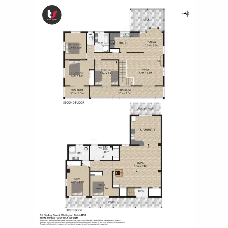 Floorplan of Homely house listing, 85 Starkey Street, Wellington Point QLD 4160