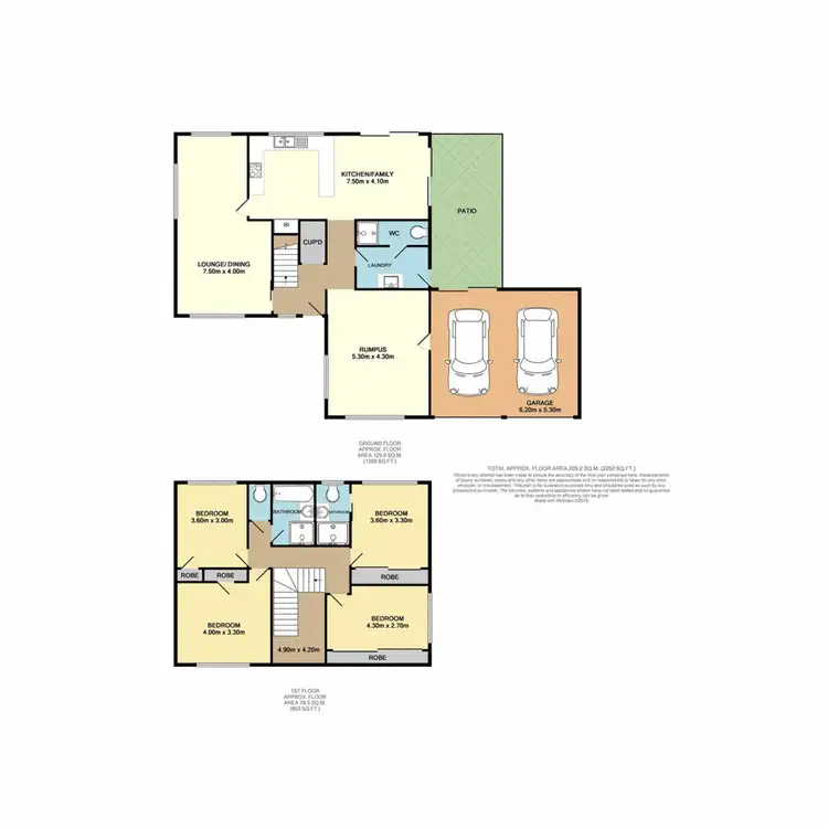 Floorplan of Homely house listing, 1 Tallowood Road, Ashmore QLD 4214