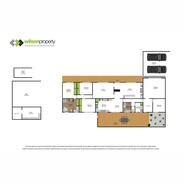 Floorplan of Homely house listing, 4 Campbell Street, Toongabbie VIC 3856