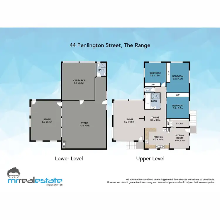 Floorplan of Homely house listing, 44 Penlington Street, The Range QLD 4700