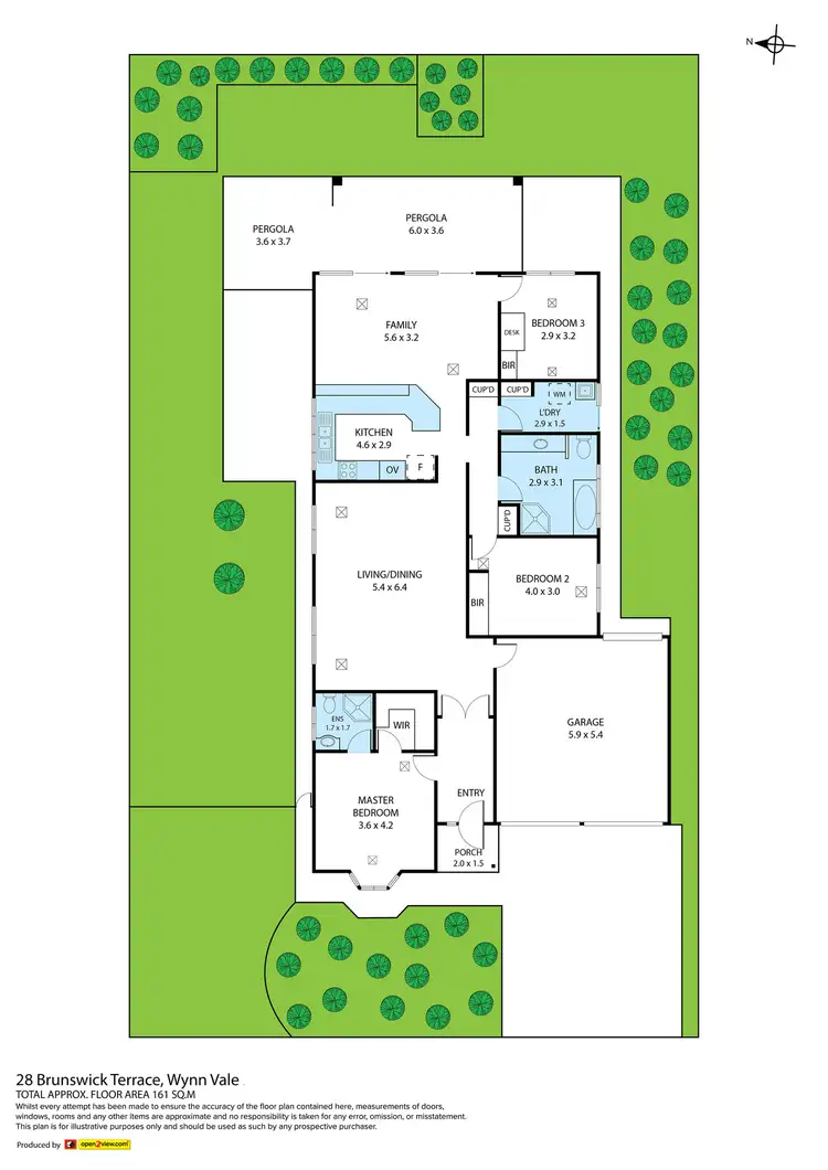 Floorplan of Homely house listing, 28 Brunswick Terrace, Wynn Vale SA 5127