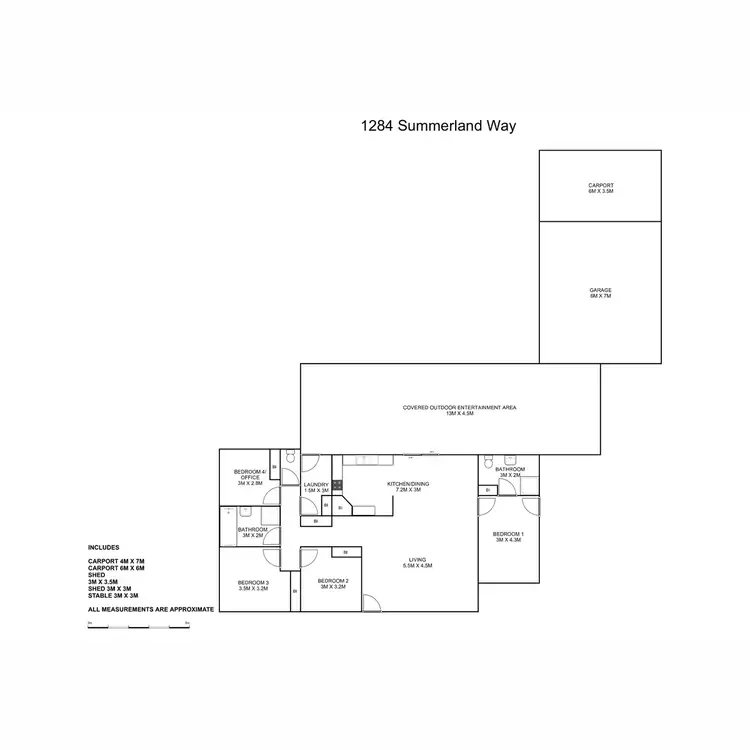 Floorplan of Homely house listing, 1284 Summerland Way, Mountain View NSW 2460