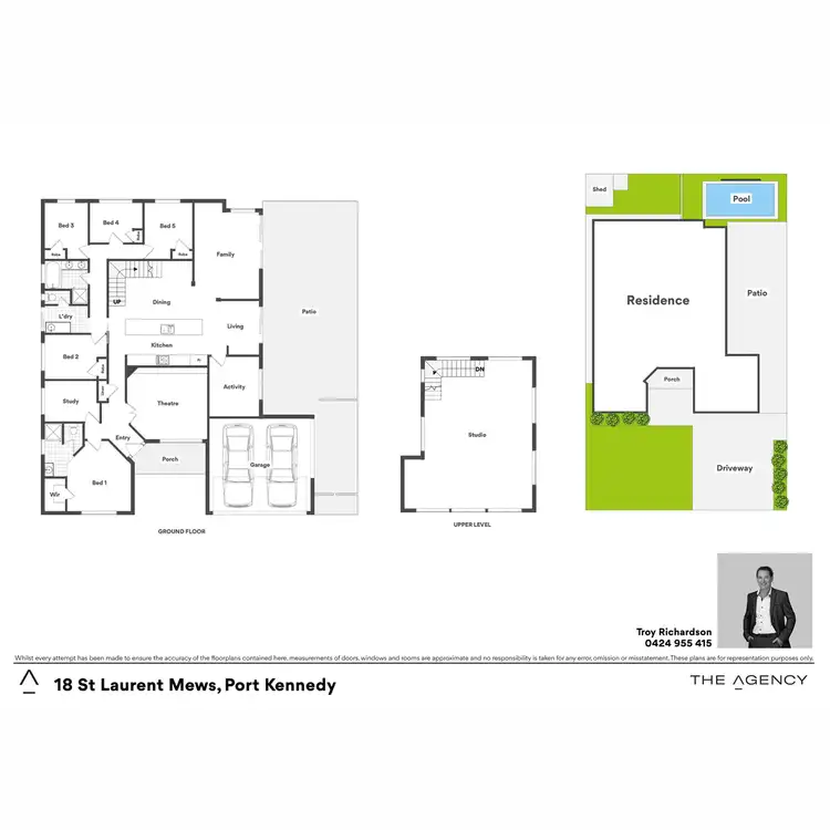Floorplan of Homely house listing, 18 St Laurent Mews, Port Kennedy WA 6172