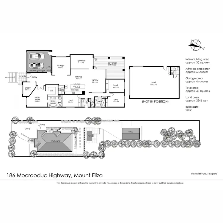 Floorplan of Homely house listing, 186 Moorooduc Highway, Mount Eliza VIC 3930