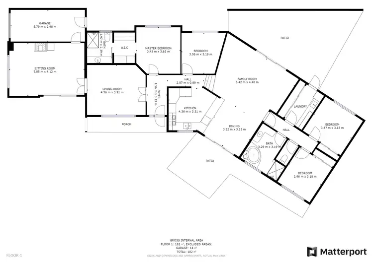 Floorplan of Homely house listing, 8 Pinkerton Court, Wodonga VIC 3690
