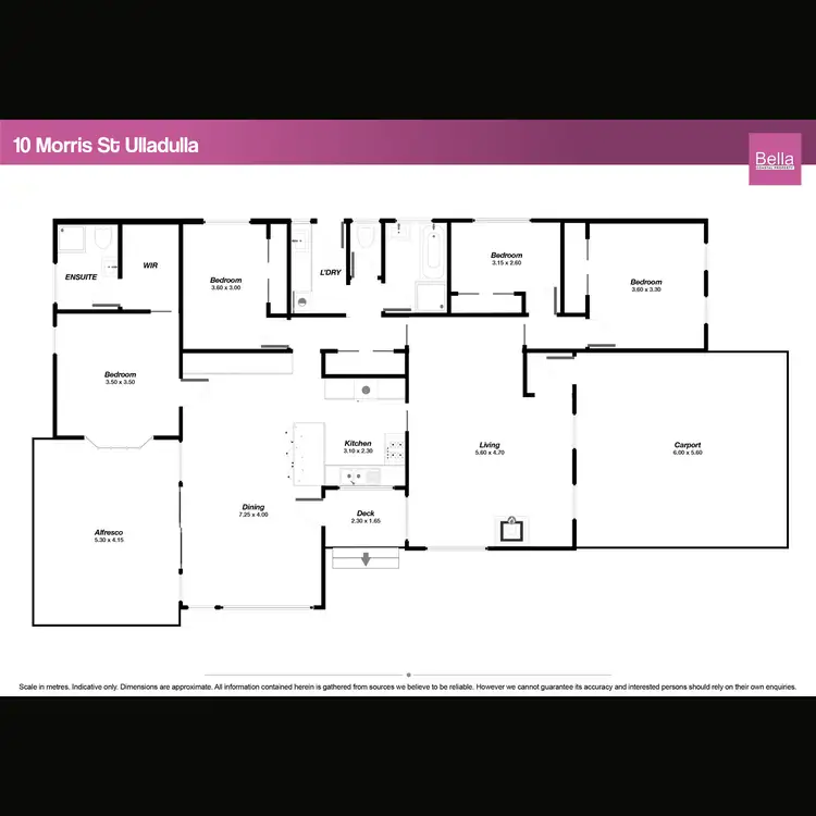Floorplan of Homely house listing, 10 Morris Street, Ulladulla NSW 2539
