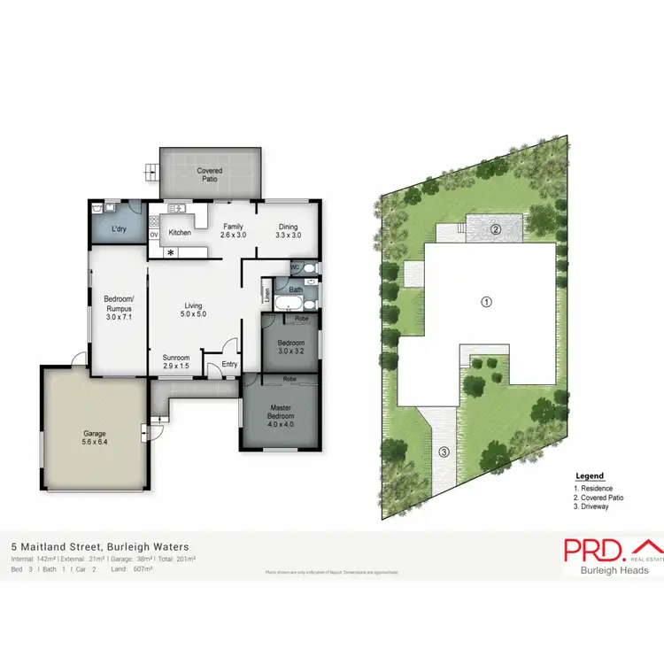 Floorplan of Homely house listing, 5 Maitland Street, Burleigh Waters QLD 4220