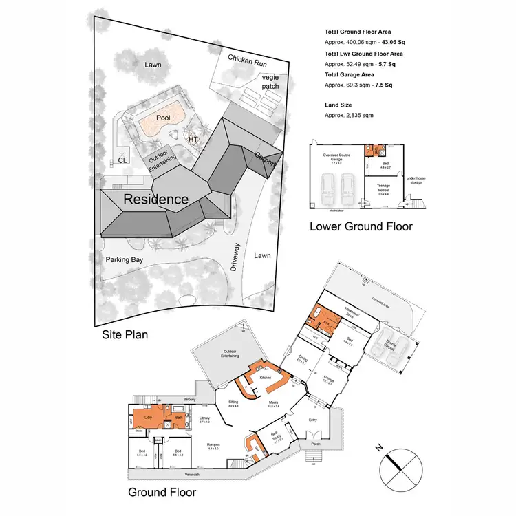 Floorplan of Homely house listing, 2 Lorrimore Close, Mount Eliza VIC 3930