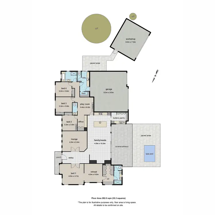Floorplan of Homely house listing, 60 Hepner Road, Emerald VIC 3782