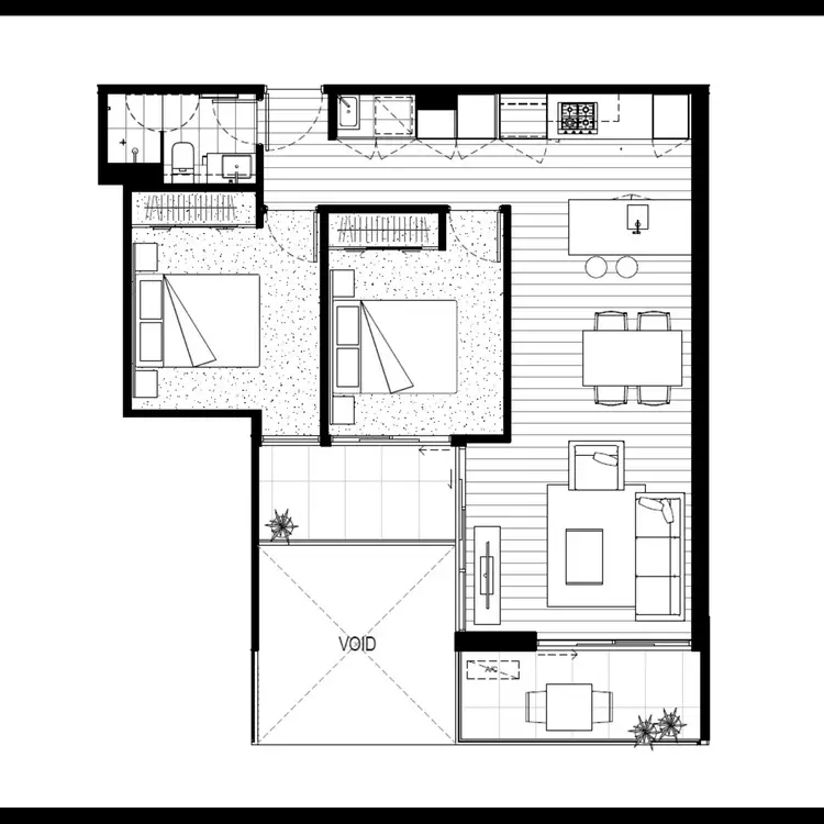 Floorplan of Homely apartment listing, 107/63 William Street, Abbotsford VIC 3067