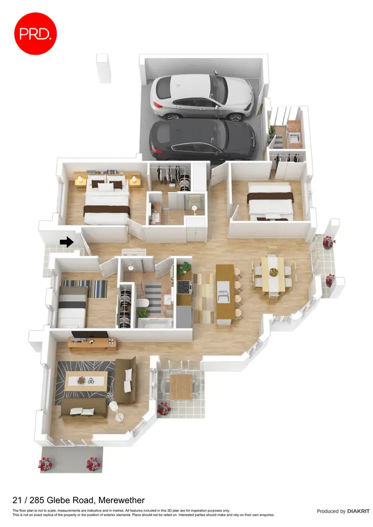 Floorplan of Homely house listing, 21/285 Glebe Road, Merewether NSW 2291