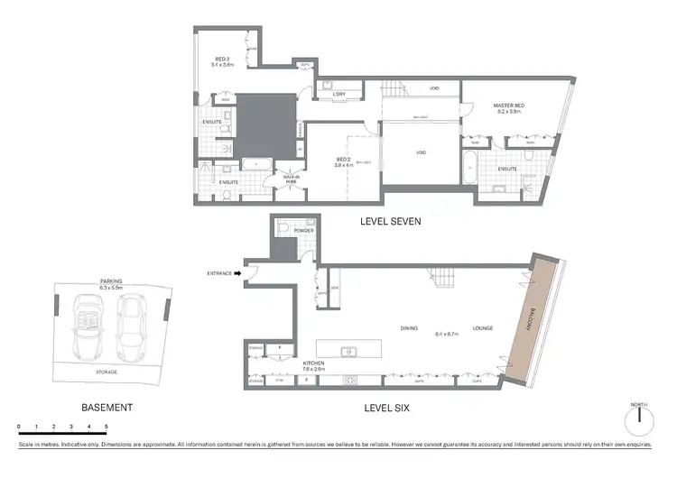 Floorplan of Homely apartment listing, 6C/185 Gloucester Street, Sydney NSW 2000