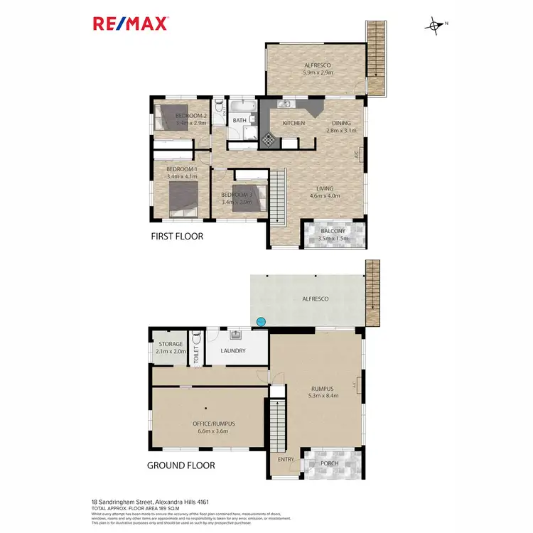 Floorplan of Homely house listing, 18 Sandringham Street, Alexandra Hills QLD 4161