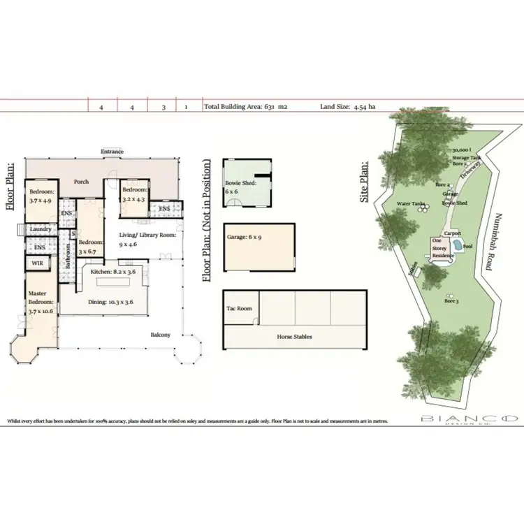 Floorplan of Homely rural property listing, 2407 Numinbah Road, Chillingham NSW 2484