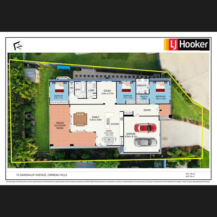 Floorplan of Homely house listing, 15 Dandalup Avenue, Ormeau Hills QLD 4208