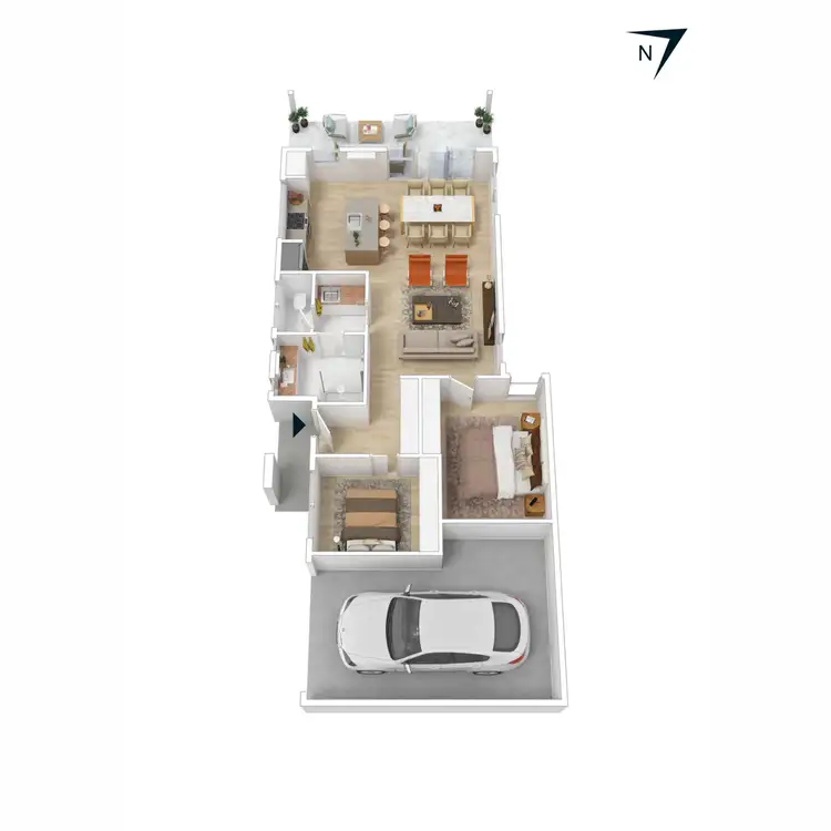 Floorplan of Homely house listing, 4/205 Dromana Parade, Safety Beach VIC 3936