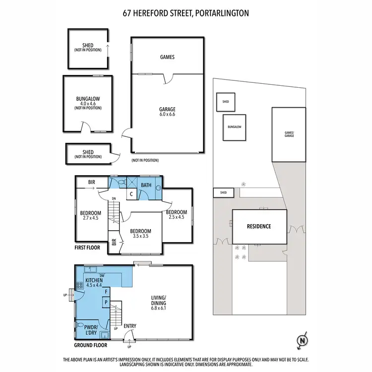 Floorplan of Homely house listing, 67 Hereford Street, Portarlington VIC 3223