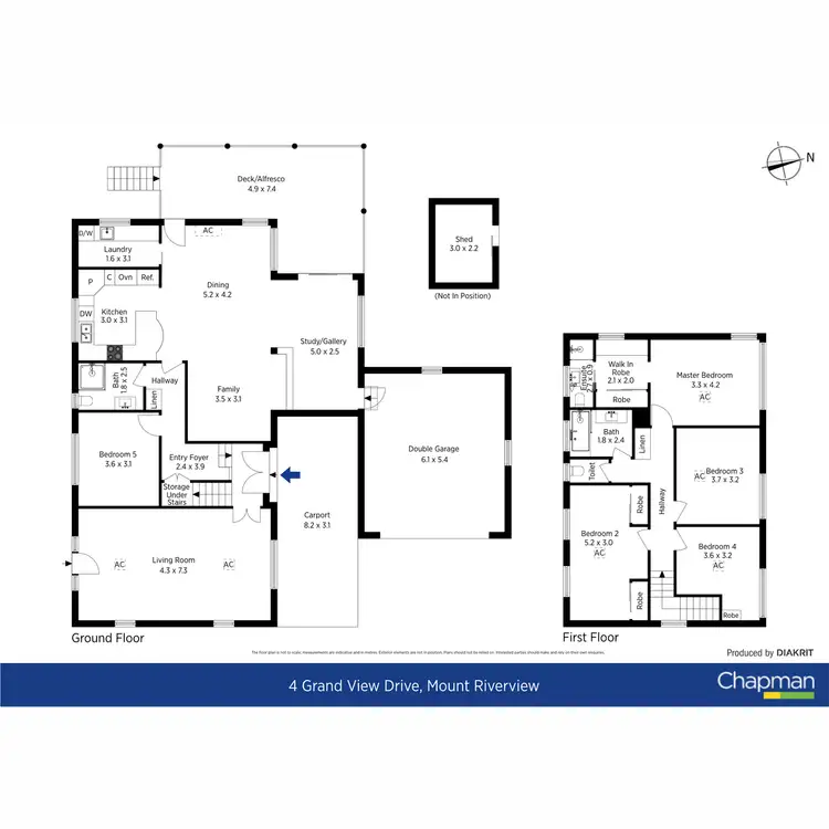 Floorplan of Homely house listing, 4 Grand View Drive, Mount Riverview NSW 2774