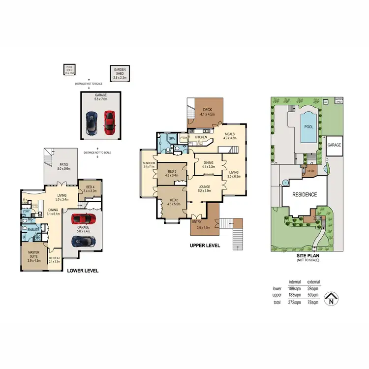 Floorplan of Homely house listing, 22 Whyenbah Street, Hamilton QLD 4007