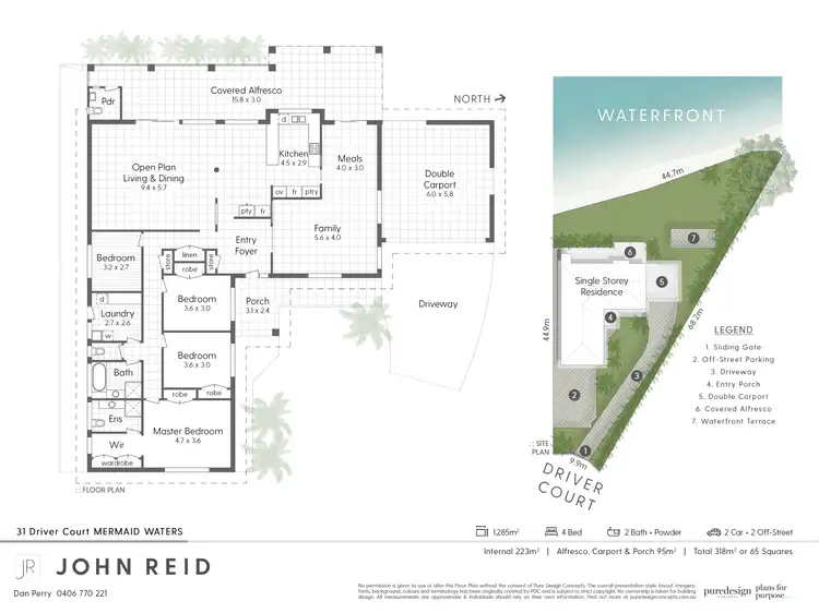 Floorplan of Homely house listing, 31 Driver Court, Mermaid Waters QLD 4218