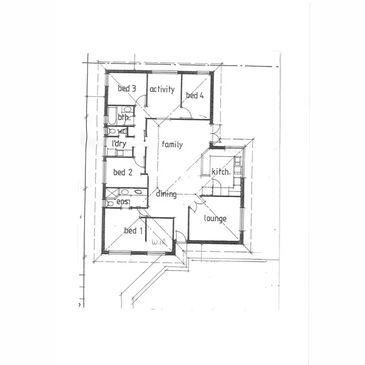 Floorplan of Homely house listing, 25A Bedford Road, Ardross WA 6153