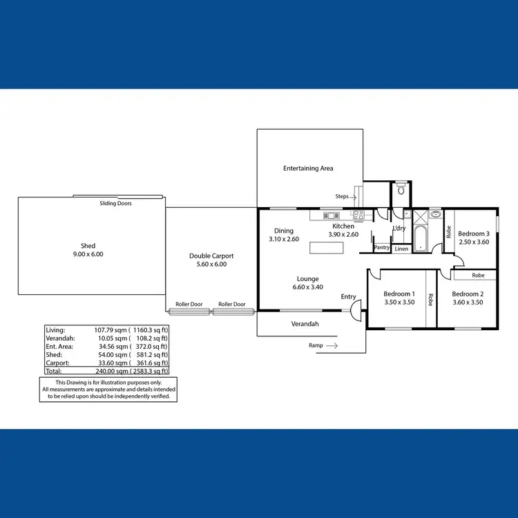 Floorplan of Homely house listing, 14 Guildford Street, Blyth SA 5462