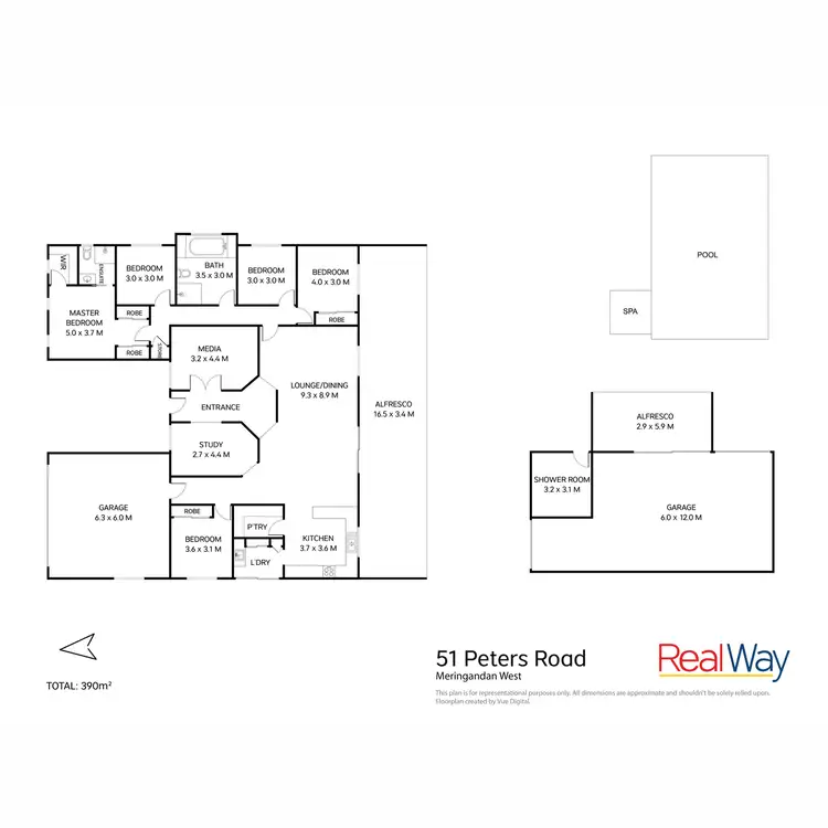 Floorplan of Homely house listing, 51 Peters Road, Meringandan West QLD 4352