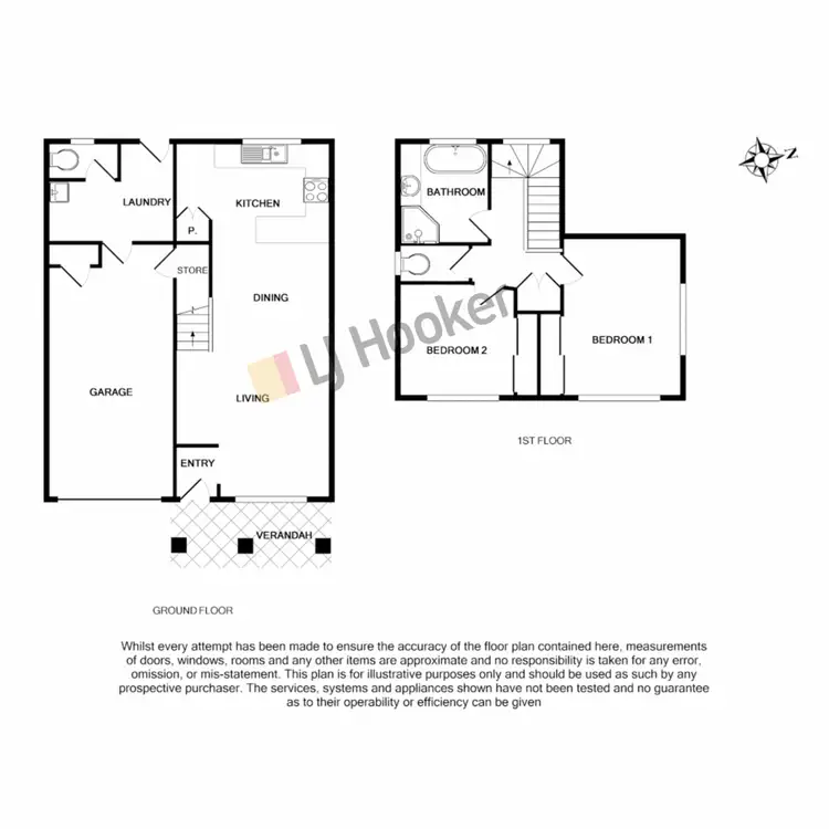 Floorplan of Homely townhouse listing, 12/88 Kameruka Street, Calamvale QLD 4116
