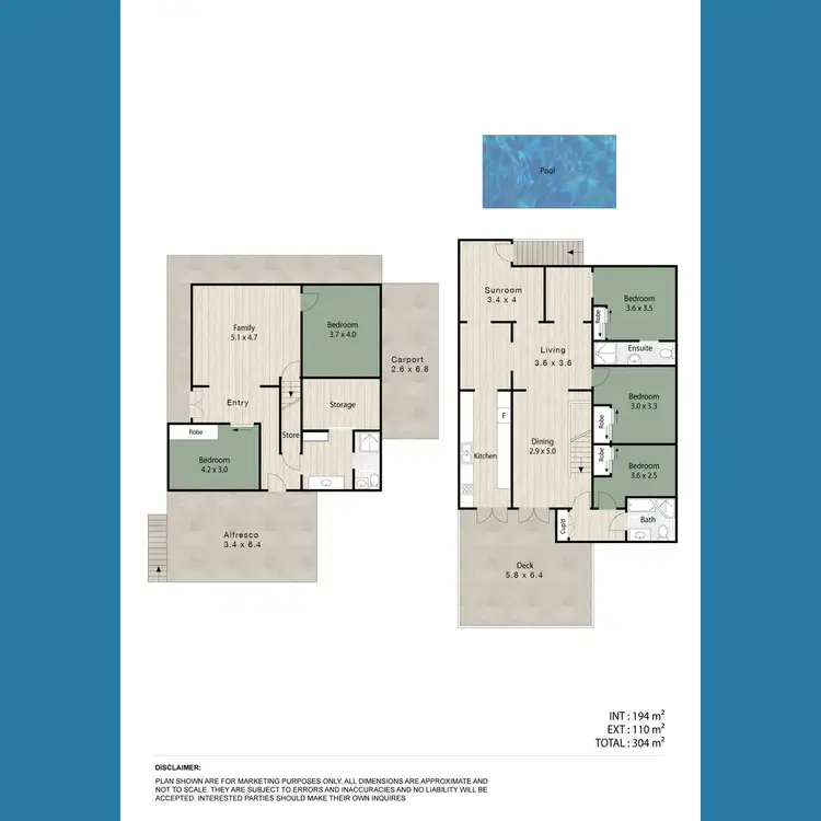 Floorplan of Homely house listing, 44 Kinmond Avenue, Wavell Heights QLD 4012