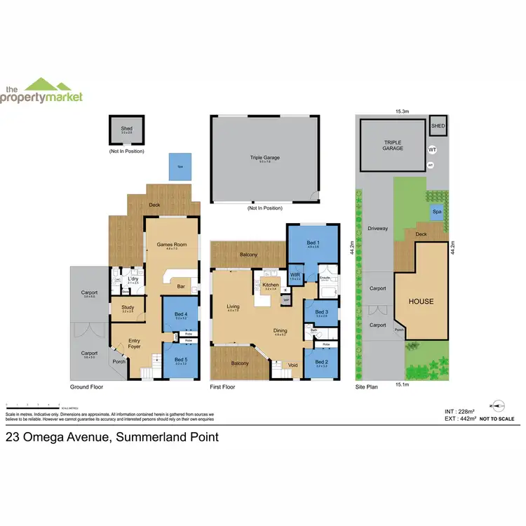 Floorplan of Homely house listing, 23 Omega Avenue, Summerland Point NSW 2259