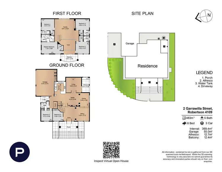 Floorplan of Homely house listing, 2 Garrawilla Street, Robertson QLD 4109