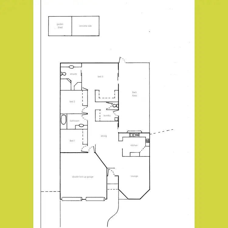 Floorplan of Homely house listing, 14 Lookout Terrace, Trinity Beach QLD 4879
