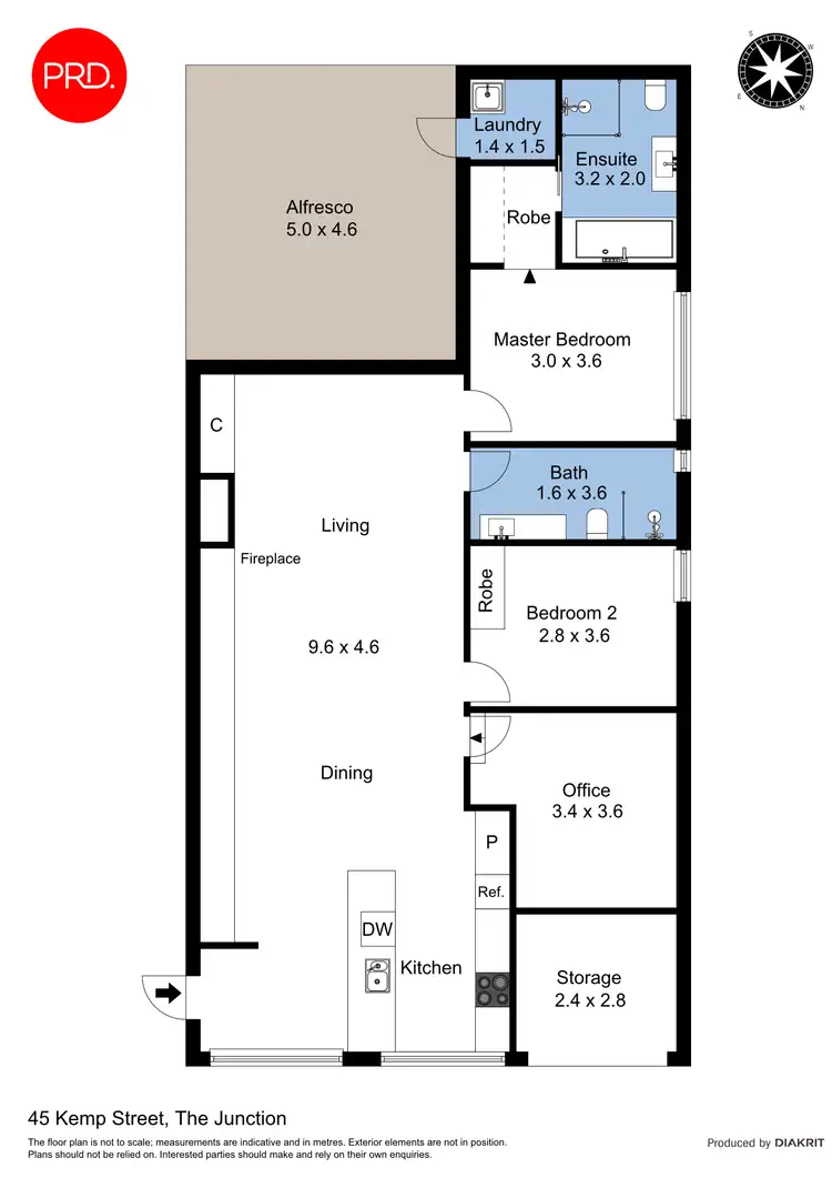 Floorplan of Homely house listing, 45 Kemp Street, The Junction NSW 2291