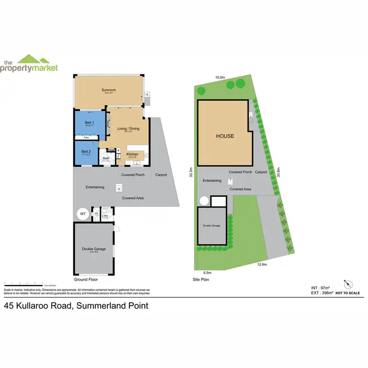 Floorplan of Homely house listing, 45 Kullaroo Road, Summerland Point NSW 2259