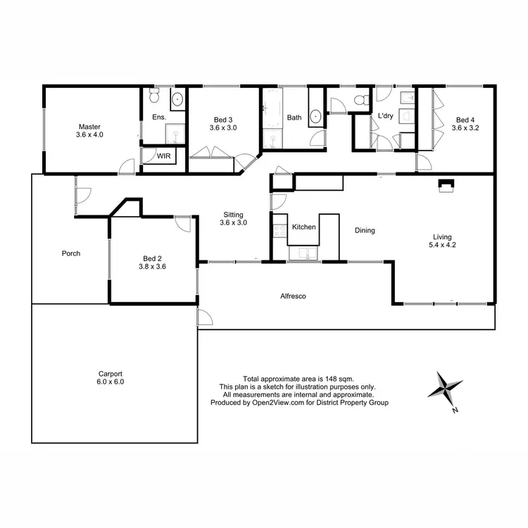 Floorplan of Homely house listing, 3 Links Road, Mansfield VIC 3722