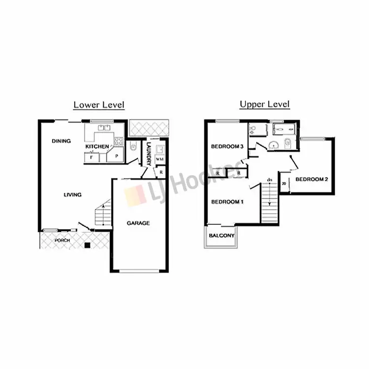 Floorplan of Homely townhouse listing, 10/134 Hill Road, Runcorn QLD 4113