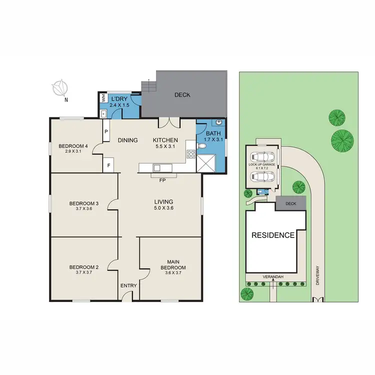 Floorplan of Homely house listing, 9 Jeffries Street, Cessnock NSW 2325