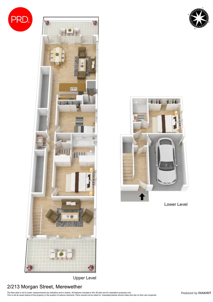 Floorplan of Homely townhouse listing, 2/213 Morgan Street, Merewether NSW 2291