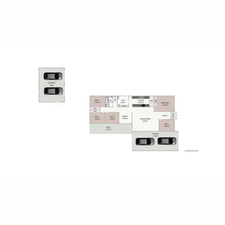Floorplan of Homely house listing, 7 Cafferky Street, One Mile QLD 4305