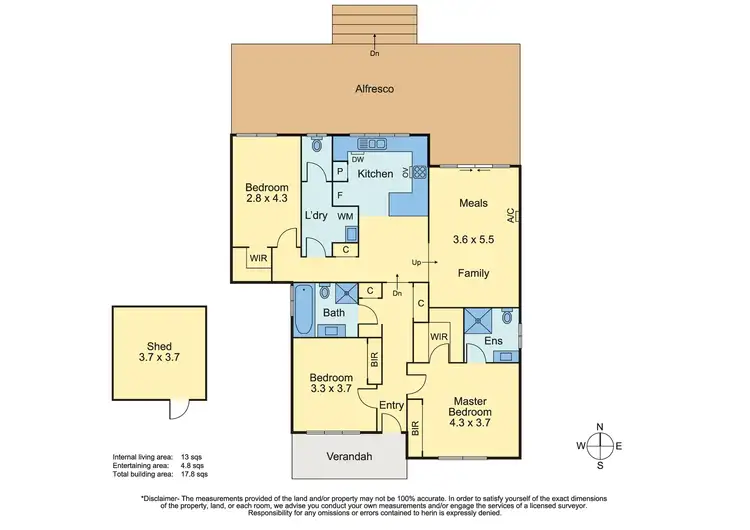 Floorplan of Homely house listing, 21 Bayview Road, Frankston VIC 3199